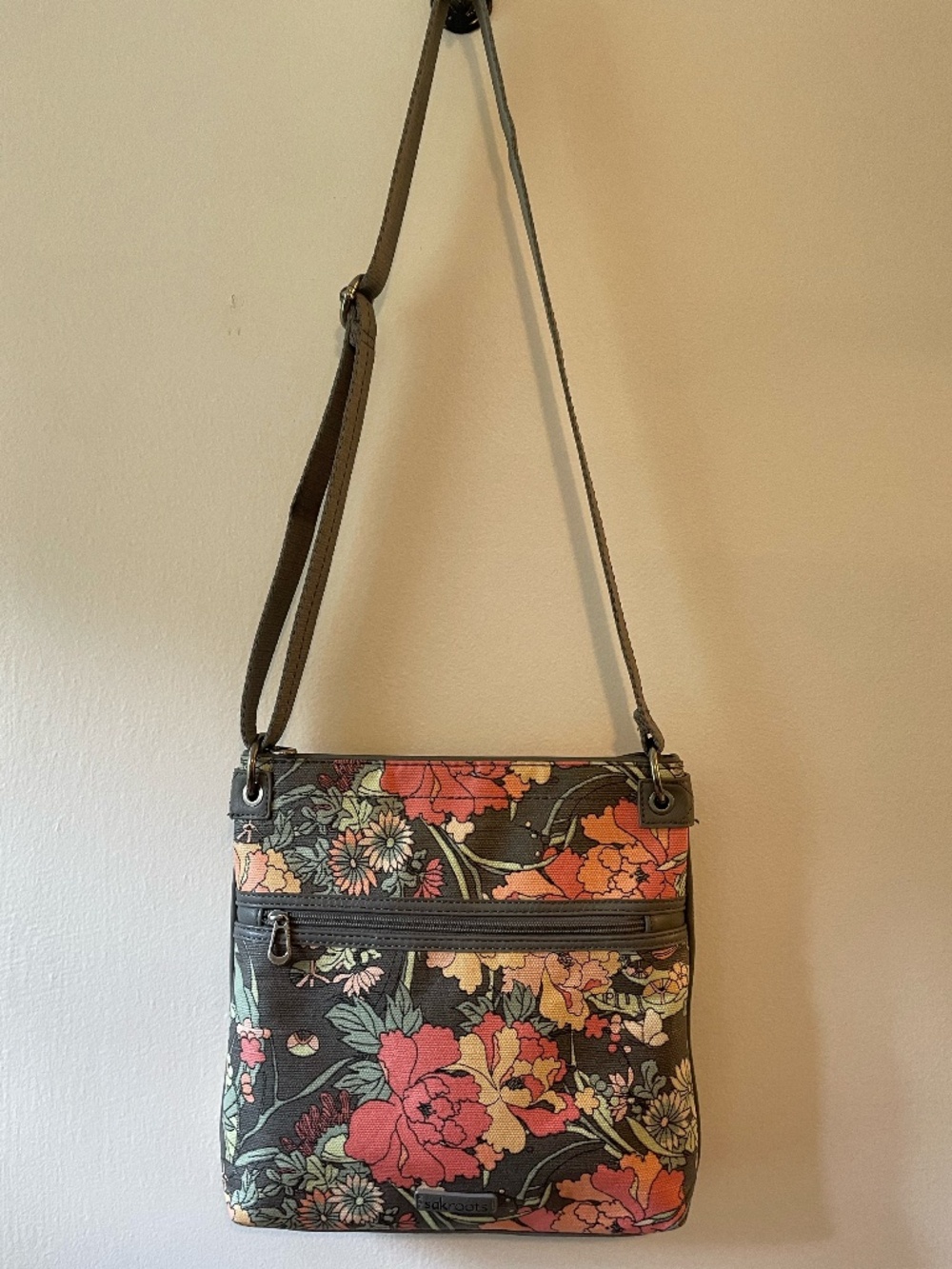 Sakroots floral crossbody bag